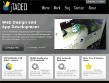 Tablet Screenshot of jtadeo.com